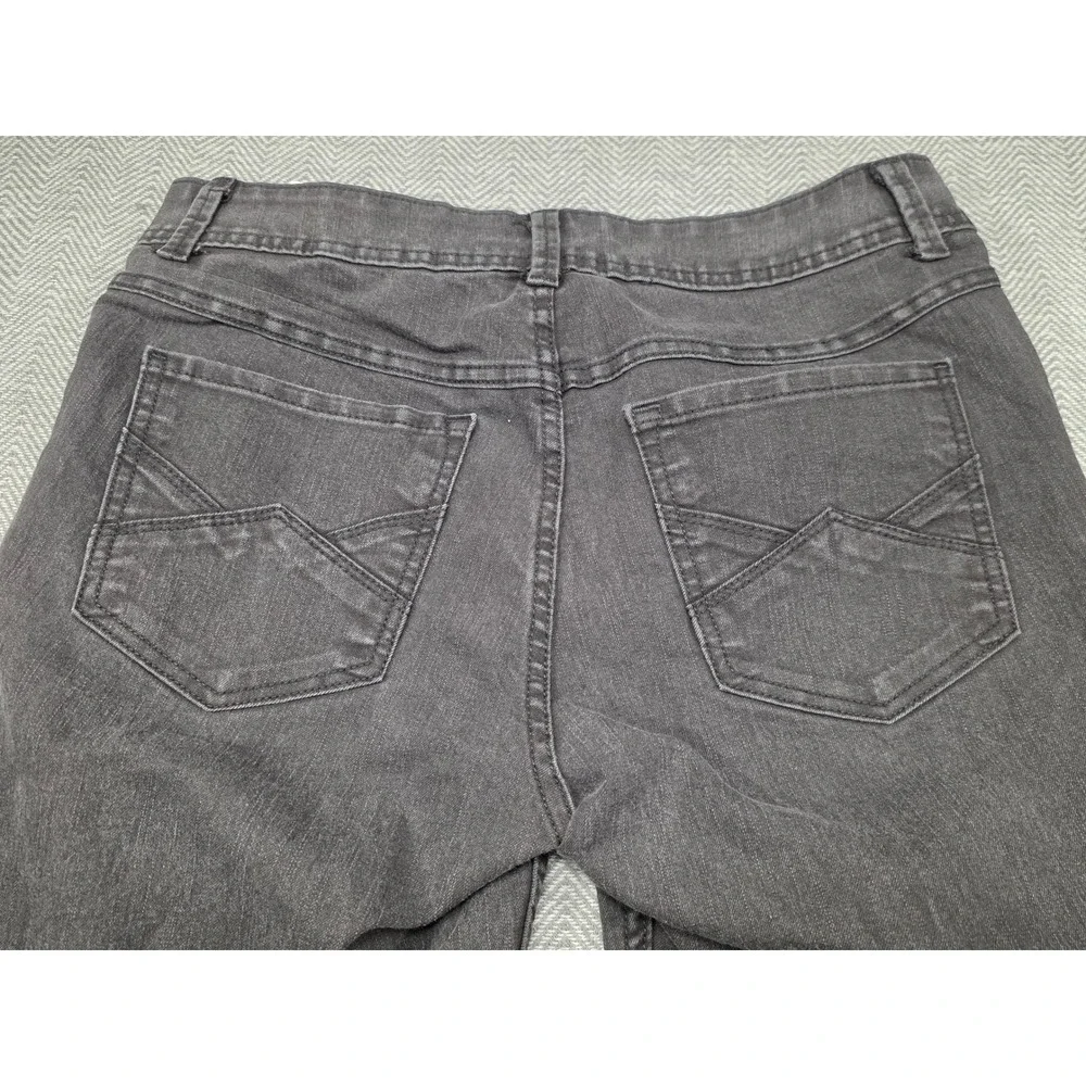 Riders by Lee Black Bootcut Jeans Womens 12P Mid Rise‎ Stretch Denim 130T490